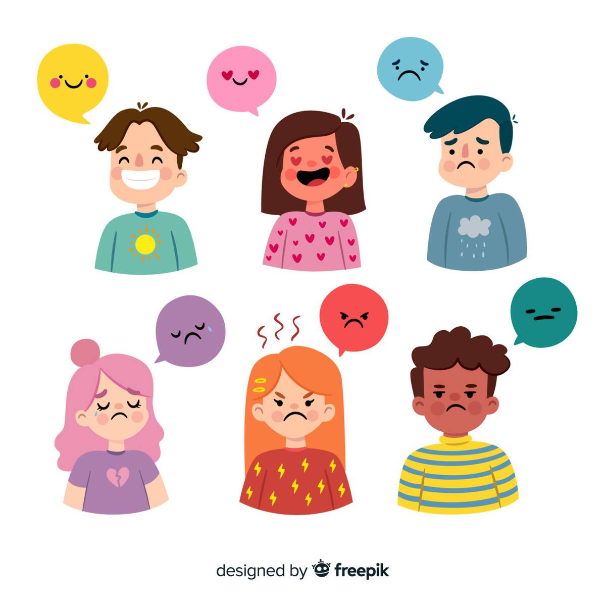 Emociones. Sentimientos. Foto: Freepik