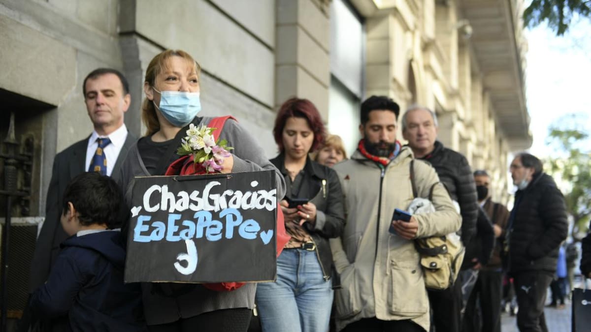 Emotivo último adiós a Carlitos Balá en la Legislatura porteña. Foto: NA.