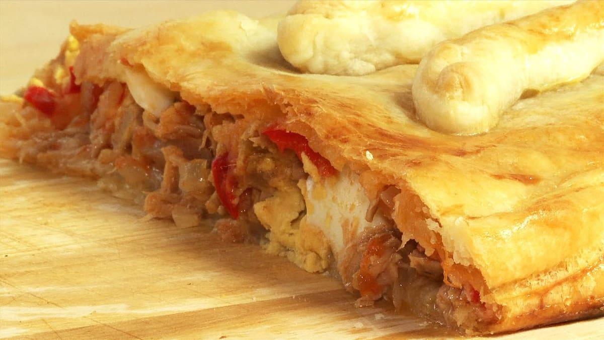Empanada gallega. Foto: captura YouTube