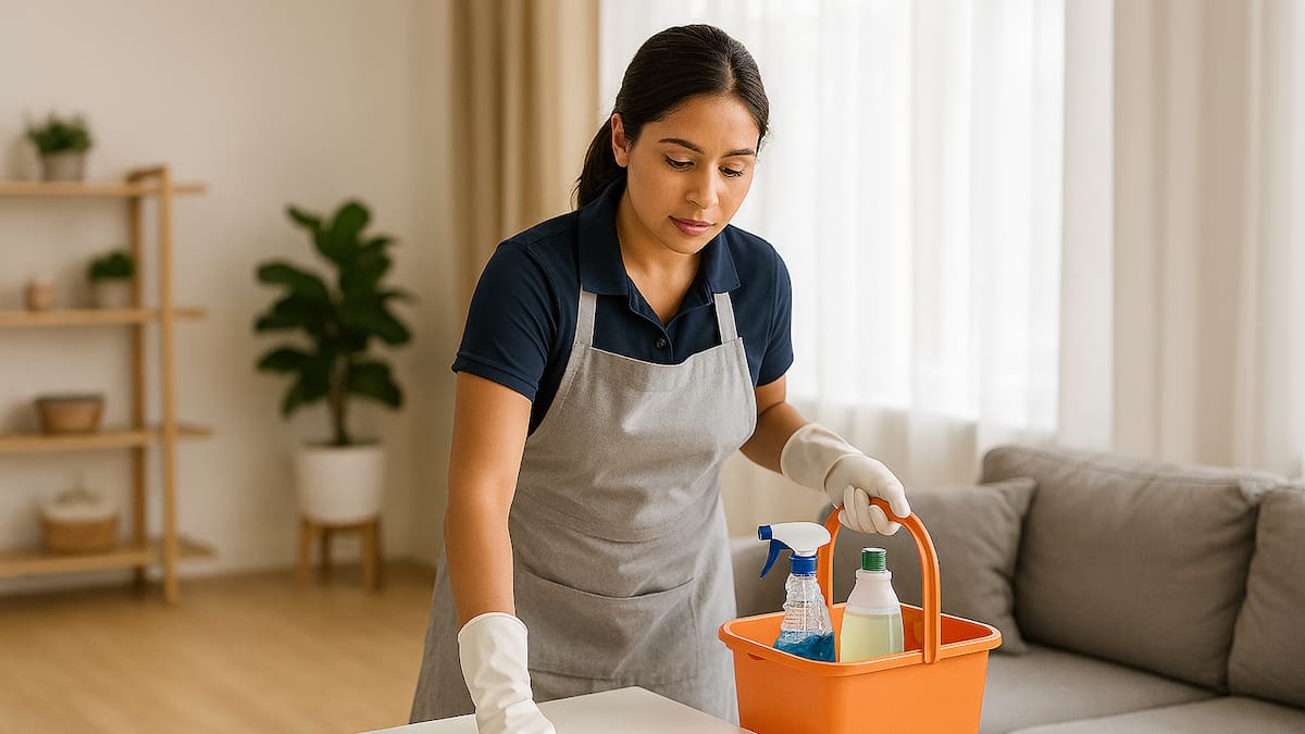 Empleadas domésticas: cuánto se cobra la hora de limpieza en marzo 2026