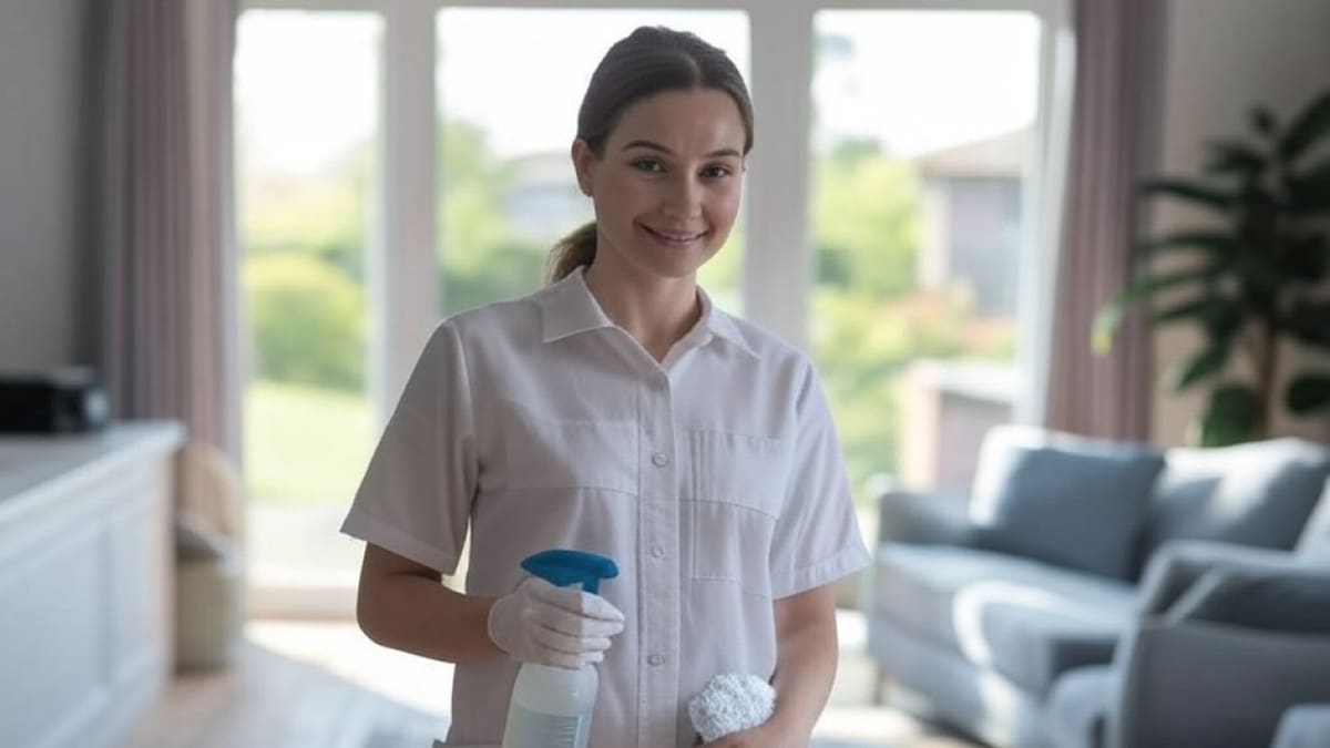 Empleadas domésticas. Foto: X/Grok.