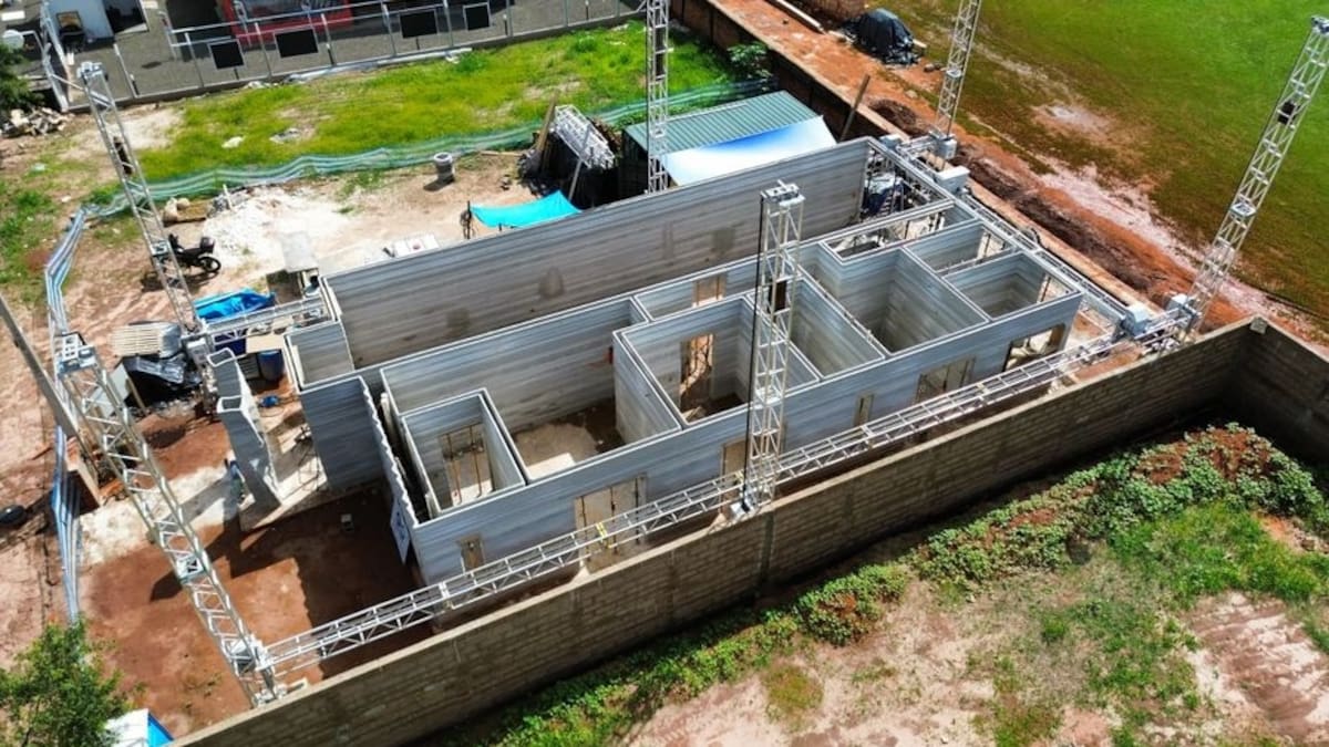 Serán un 30% más baratas: una empresa argentina busca fabricar máquinas capaces de hacer casas en 60 días