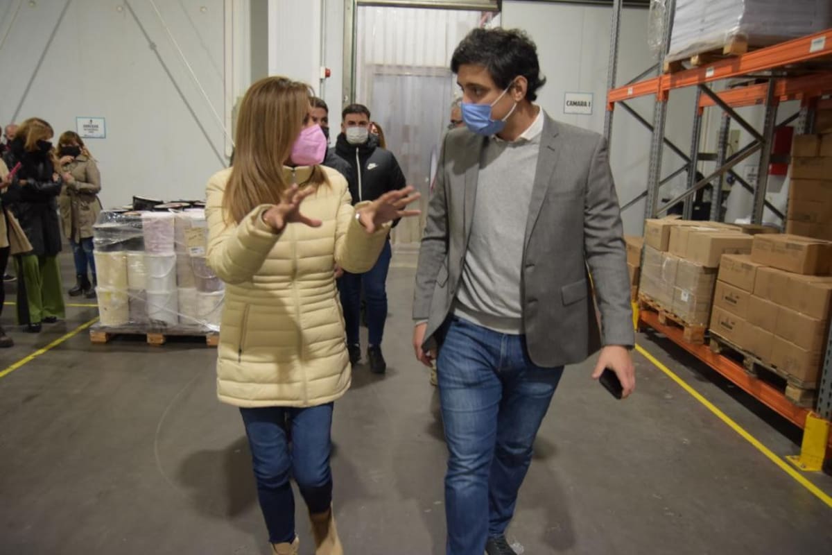 En el marco del Día de la Industria, Dulce Granados visitó la empresa
