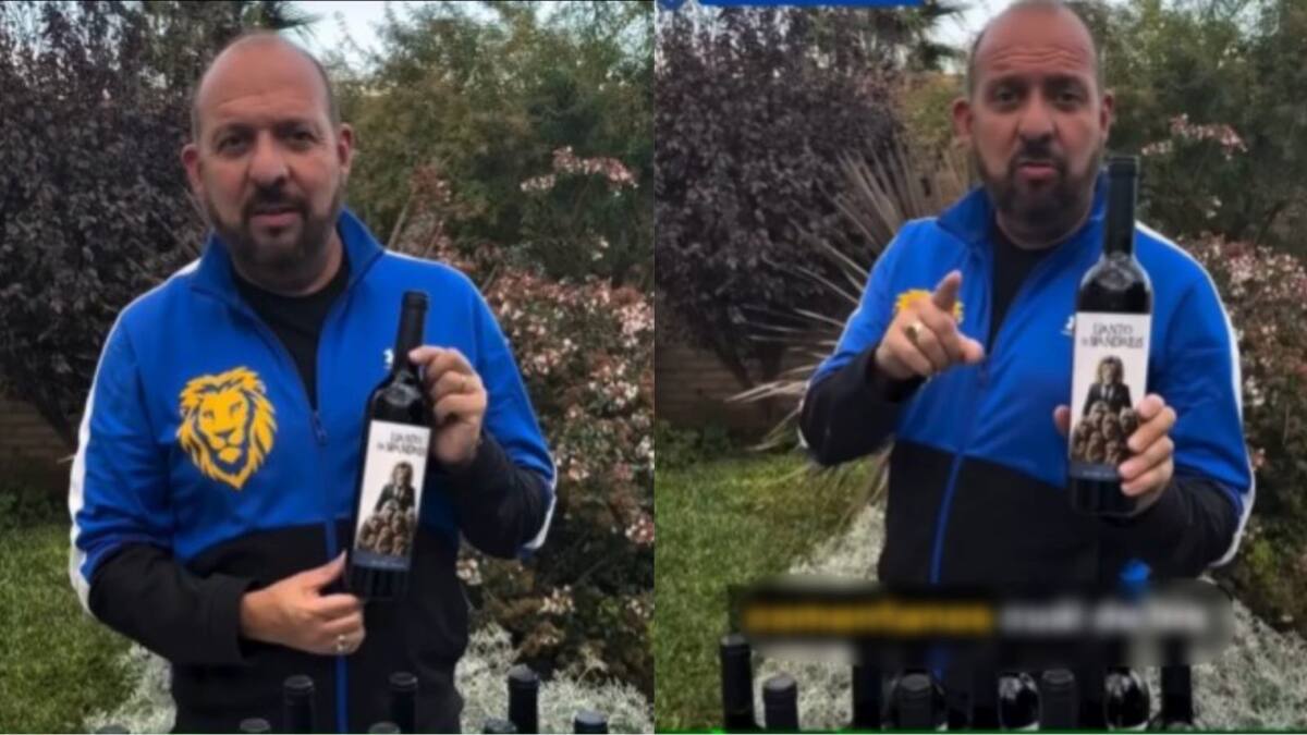 En plena campaña electoral, el candidato a Diputado Provincial Carlos D'alessandro anunció que sorteara vinos. Foto: Captura de pantalla Instagram / carlos.gonzalezdalessandro.