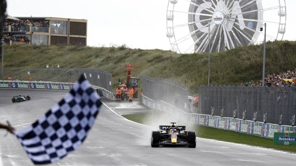 El Gran Premio de Países Bajos. Foto: Reuters.