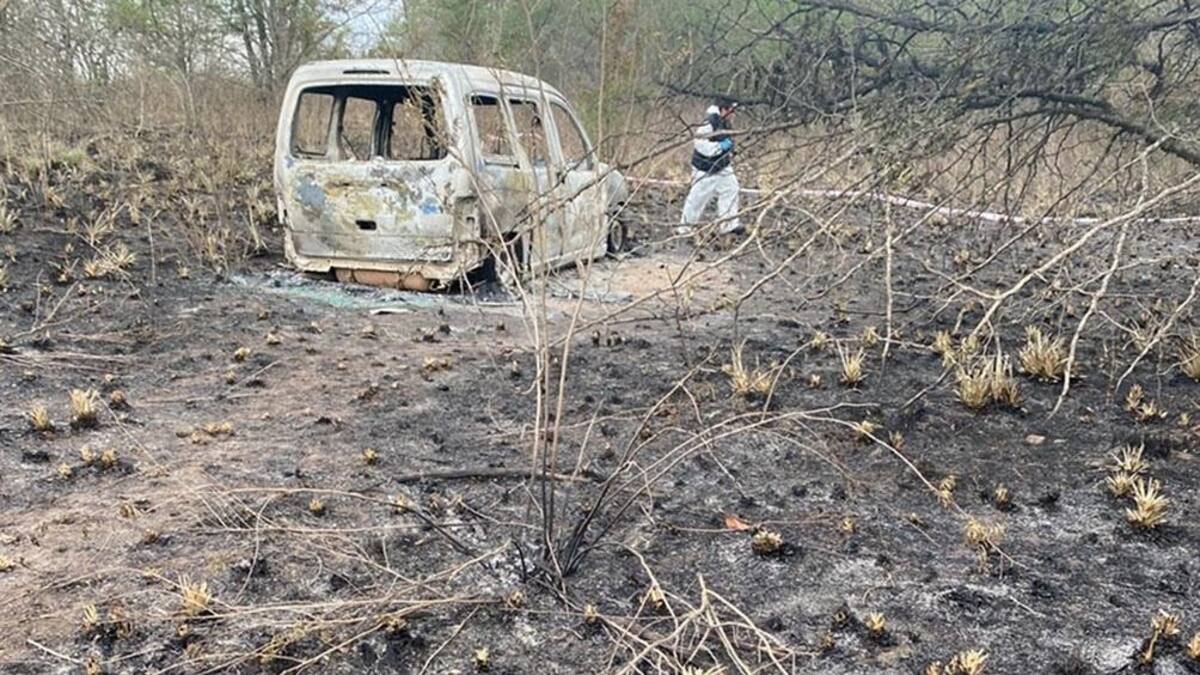 Encontraron dos cuerpos calcinados en