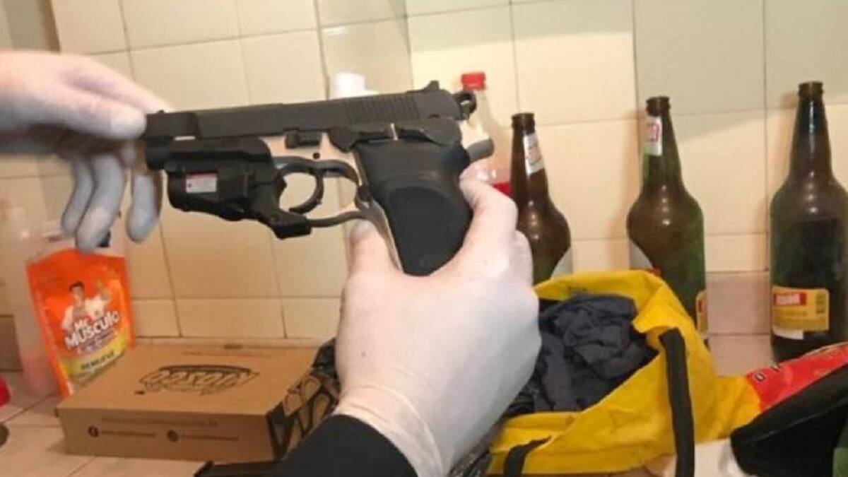 Encontraron el arma con la que habrían atacado a tiros a Olivares y Yadón