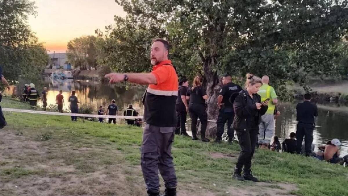 Encontraron muerto al joven que cayó al Riachuelo. Foto: NA.