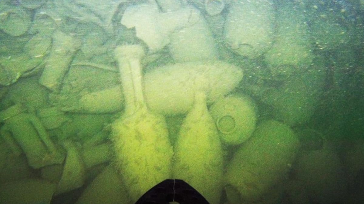 Encontraron un barco mercante romano del siglo II. Video: EFE.