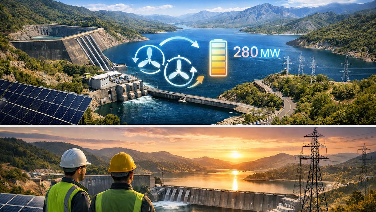 China y EE.UU. no dan crédito: el país europeo que tiene un “as bajo la manga” para almacenar electricidad en un embalse