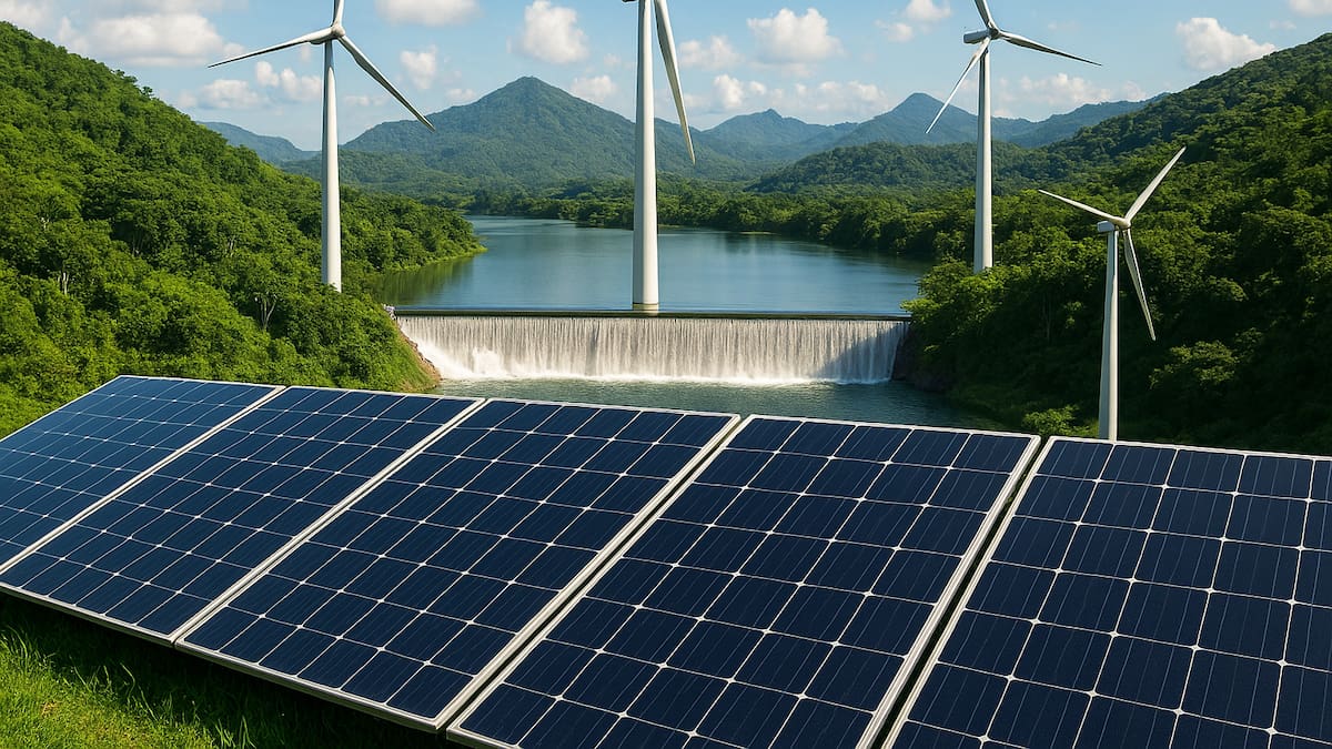 El país de Latinoamérica que lidera en energías renovables: casi el 100% de su producción eléctrica es limpia y sostenible