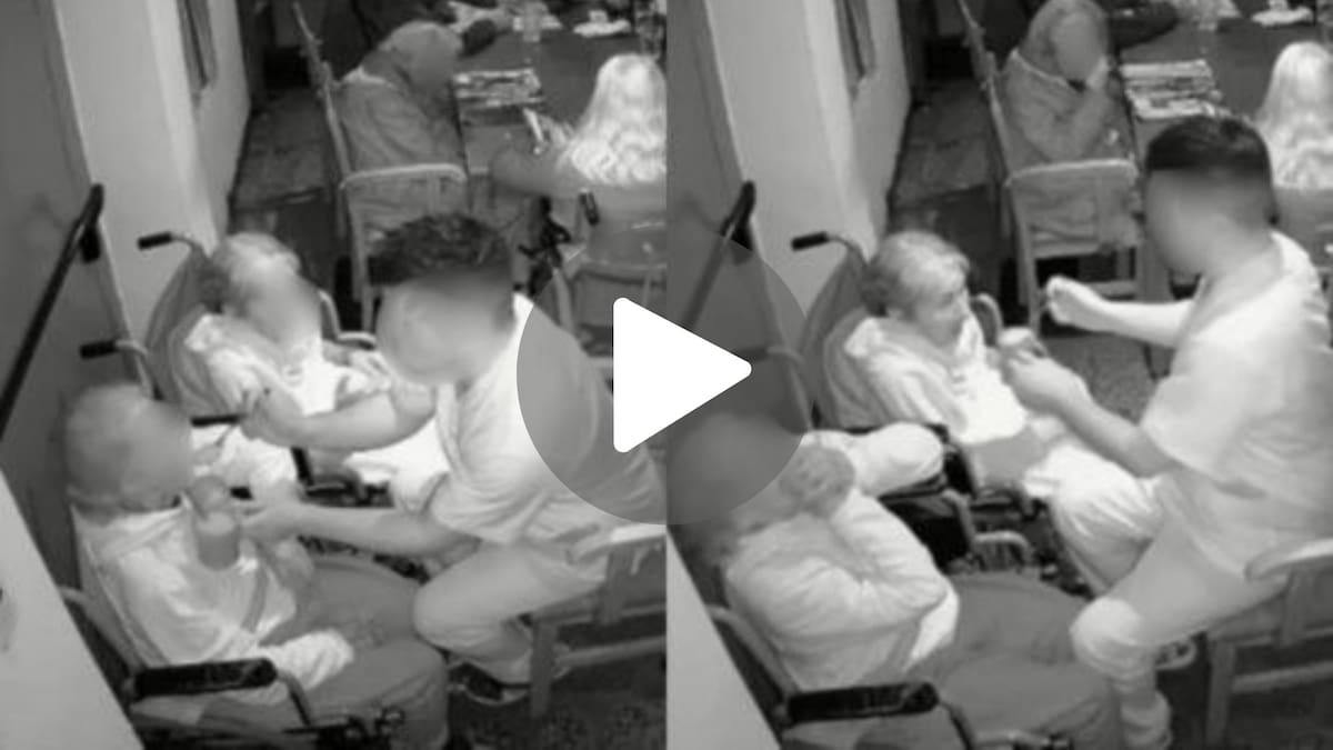 Video aberrante: un enfermero fue filmado agrediendo a dos ancianas en un geriátrico de Mar del Plata