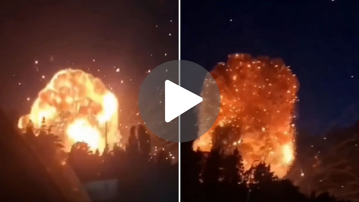 Imágenes impactantes: una masiva ola de drones rusos generó explosiones e incendios que afectaron a más de 300 personas cerca de Kiev