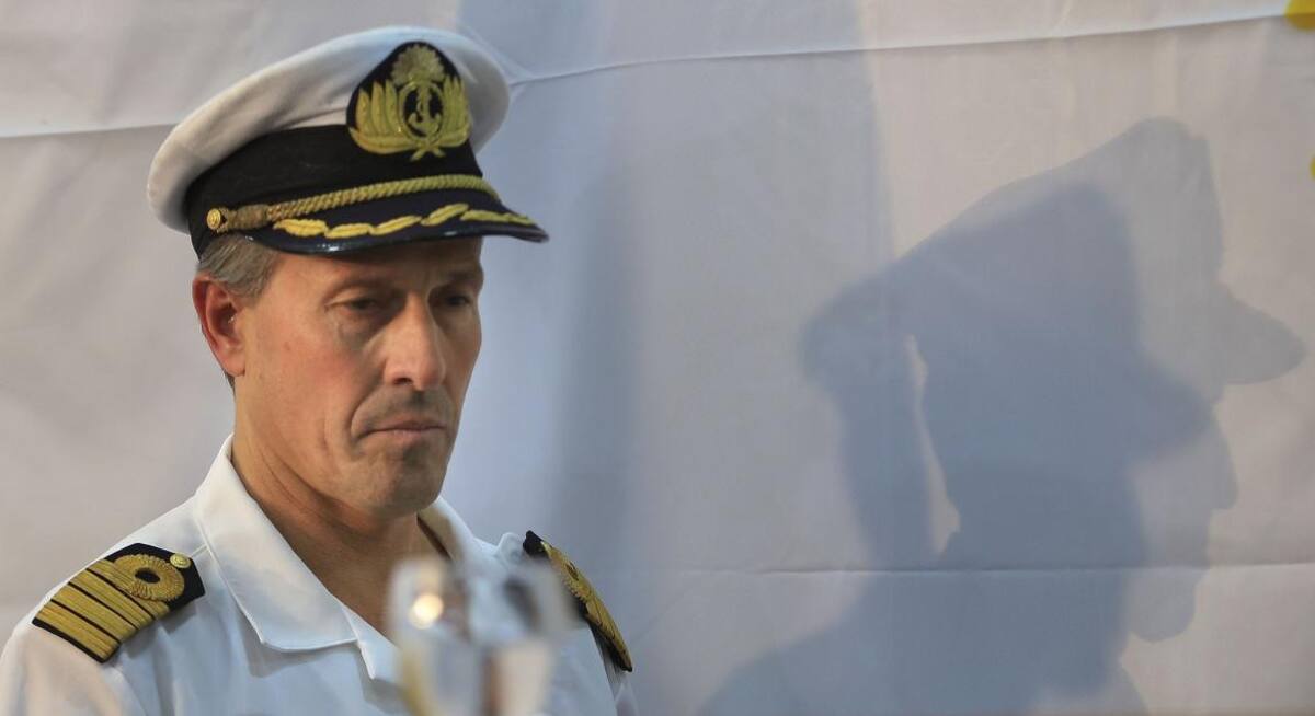 Enrique Balbi vocero de la Armada (NA)