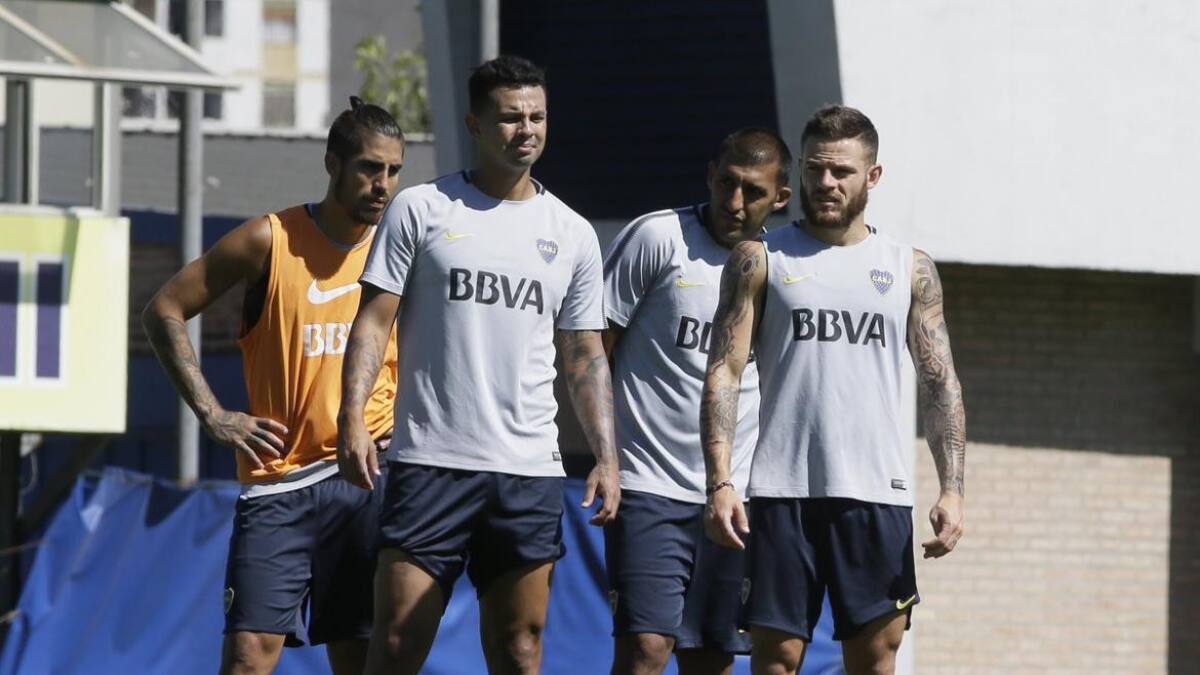 Entrenamiento de Boca Juniors