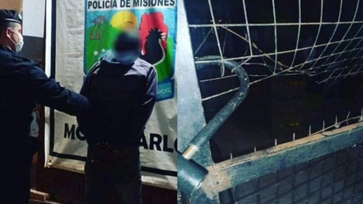 Entró a robar a una despensa en Misiones y lo detuvieron cuando se quedó tomando. Foto: NA.