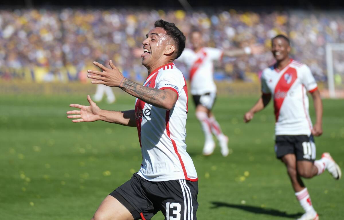 Enzo Díaz, jugador de River. Foto: NA.