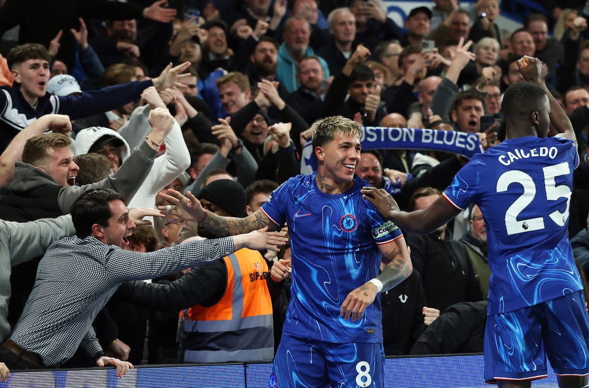 Enzo Fernández, Chelsea vs Tottenham. Foto: Reuters/Hannah Mckay