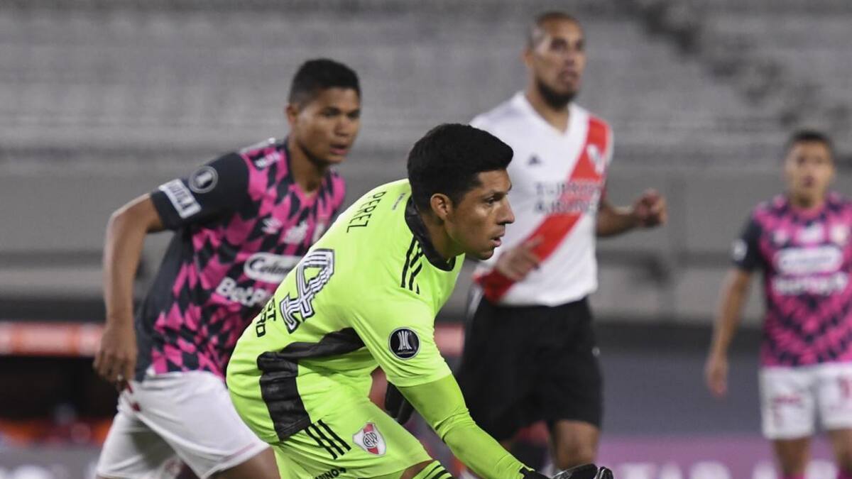 Enzo Pérez, River, Copa Libertadores, NA