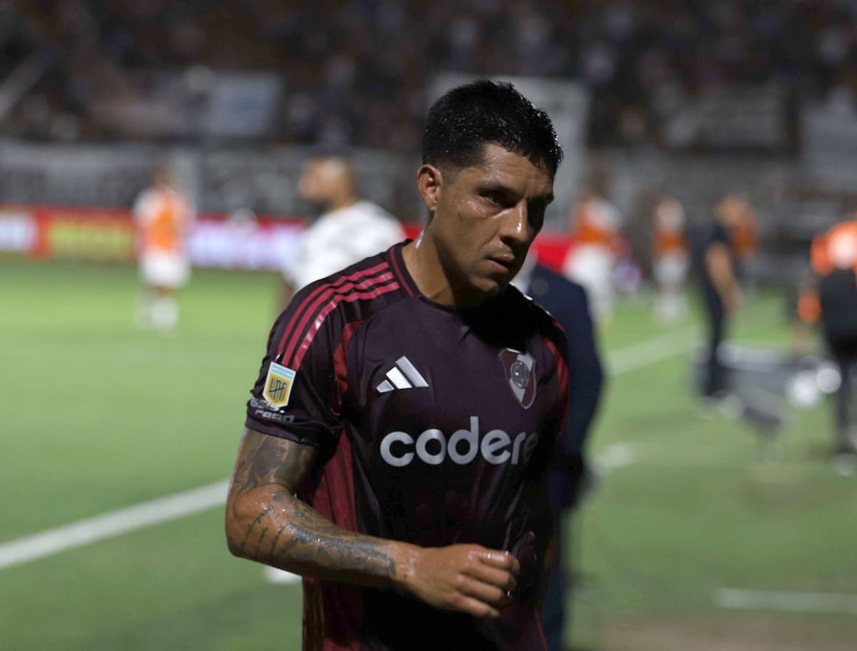 Enzo Pérez, River. Foto: NA/Mariano Sánchez.