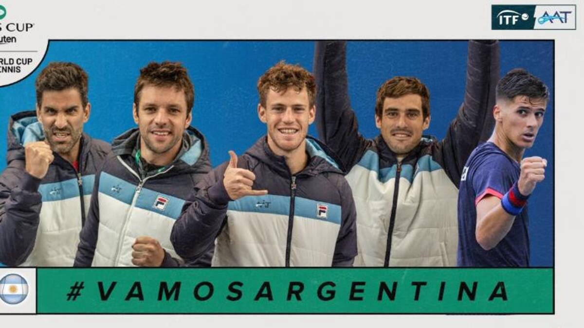 Equipo argentino de Copa Davis ante Bielorrusia