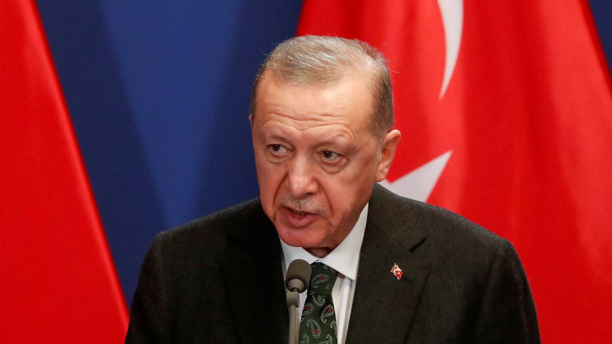 Erdogan. Foto: Reuters.