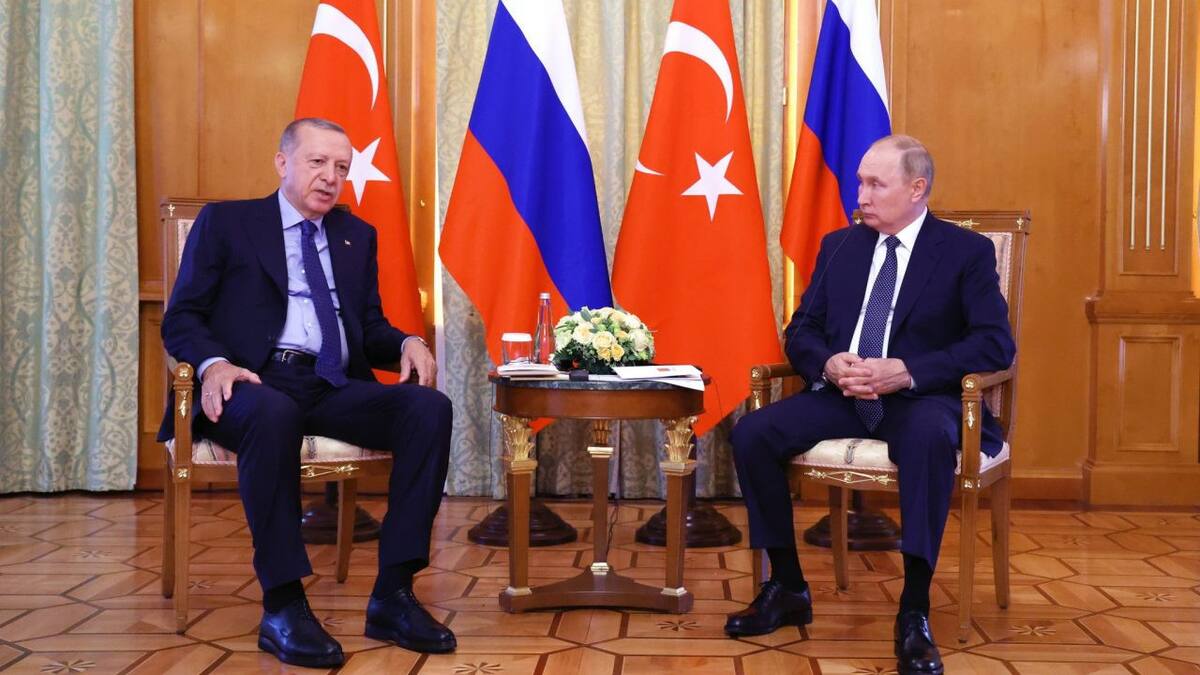 Erdogan y Putin, Rusia y Turquía. Foto: EFE