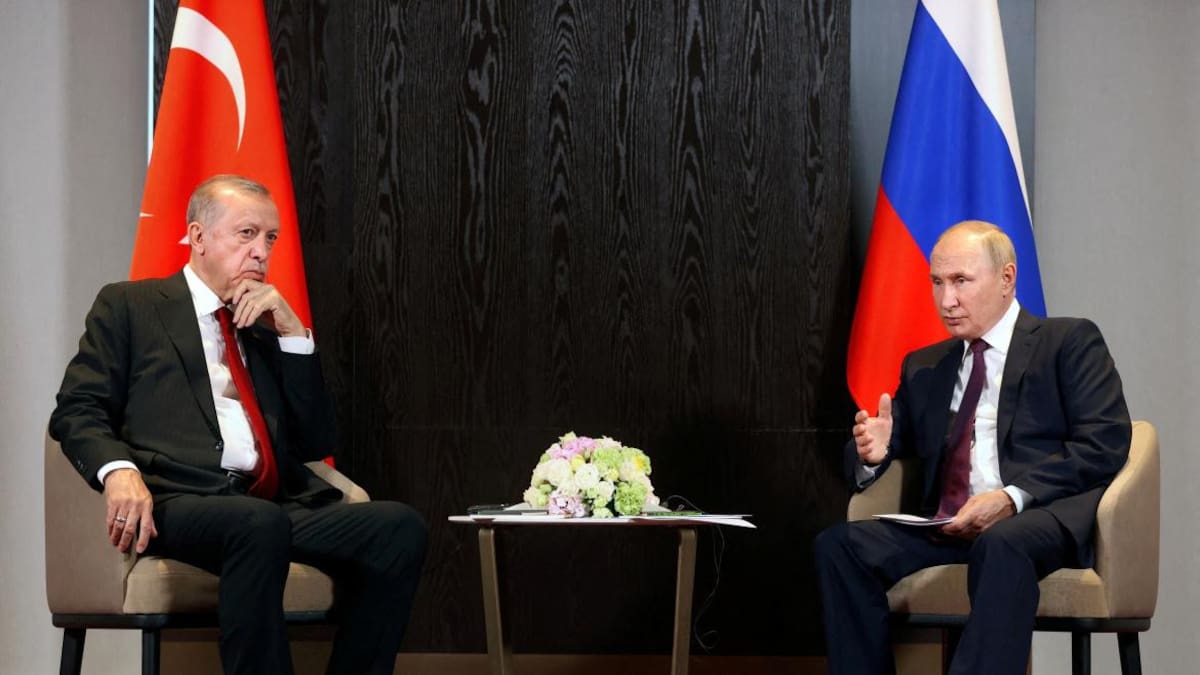 Recep Tayyip Erdogan y Vladimir Putin. Foto: Reuters.