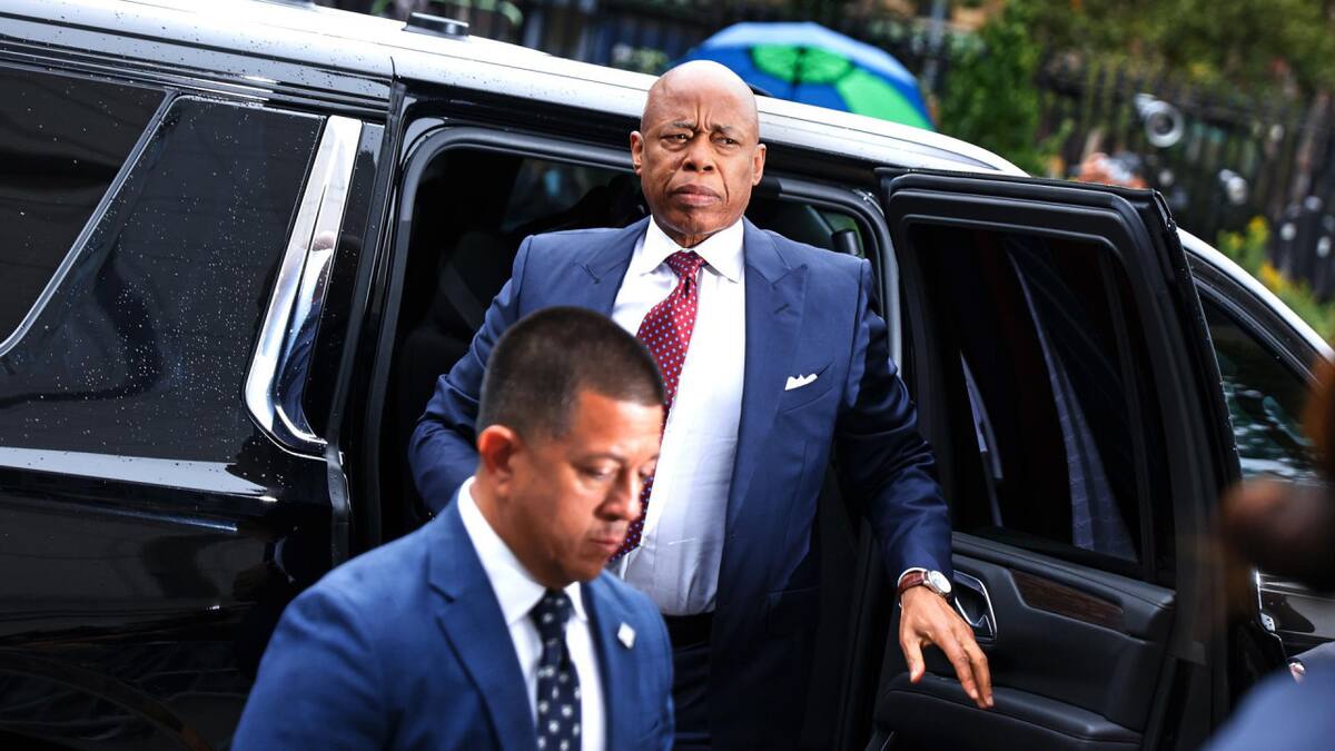 Eric Adams, alcalde de Nueva York. Foto: EFE