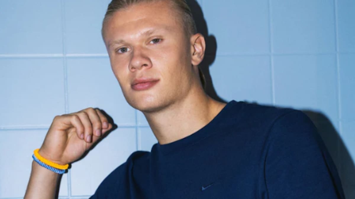 El llamativo negocio de Erling Haaland fuera de las canchas: vende colitas para el pelo y cuestan una fortuna