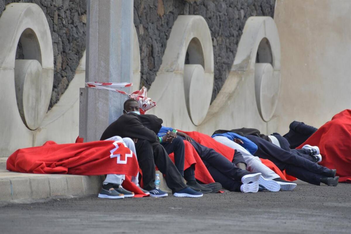Erupción de un volcán en Canarias, EFE