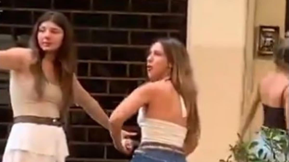 Agostina Páez, quien fue demorada luego de ser acusada de racismo