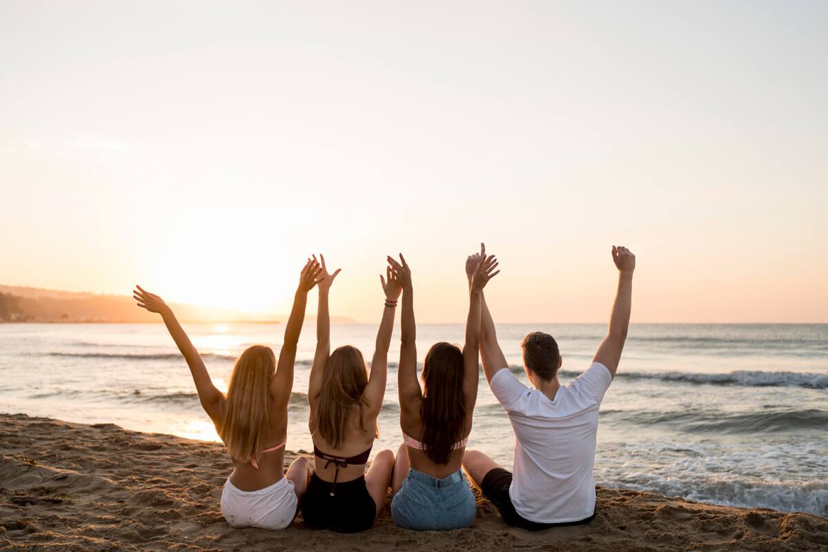 Escapadas con amigos. Foto: Freepik