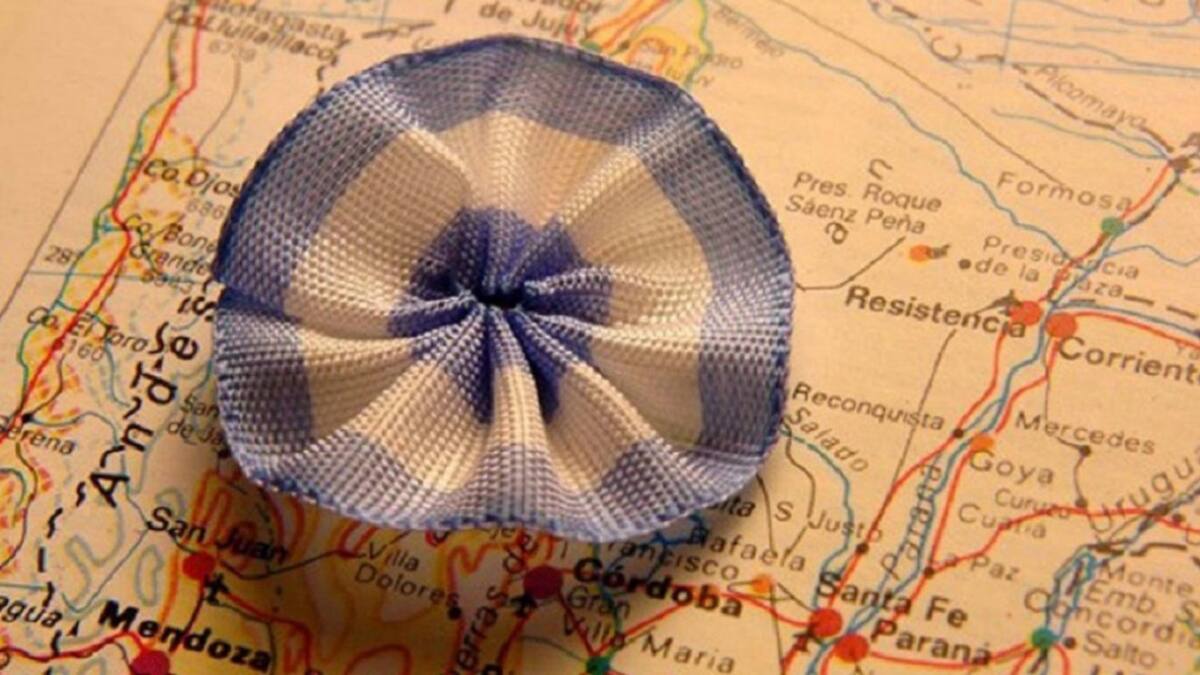 Escarapela argentina. Foto: Wikipedia