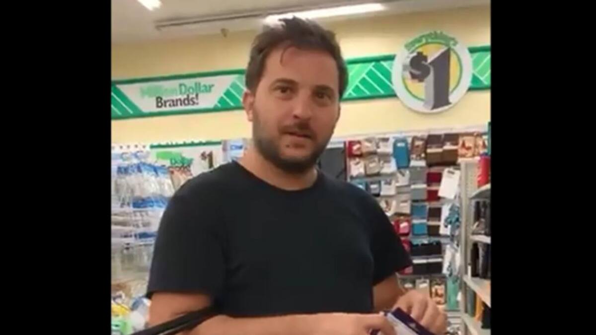 Escrache a Brancatelli, video