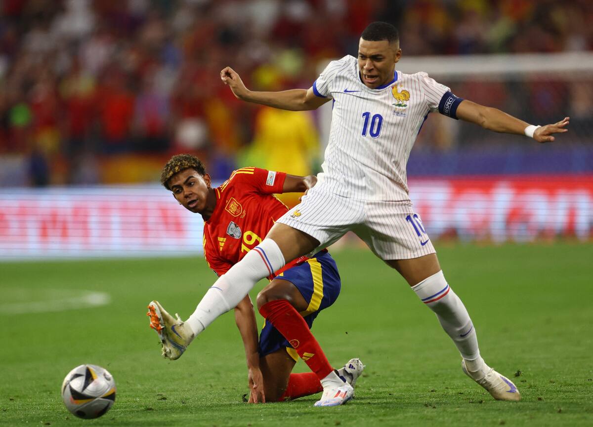 España vs Francia, Eurocopa. Foto: Reuters