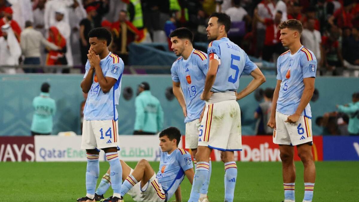 España vs Marruecos, Mundial Qatar 2022. Foto: REUTERS