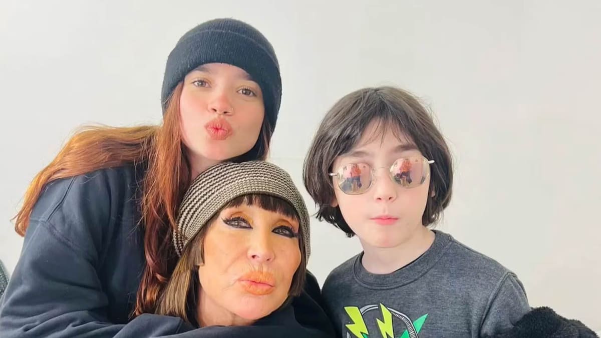 Los nietos de Moria Casán: quiénes son Dante y Helena y cómo es su relación con “La One”
