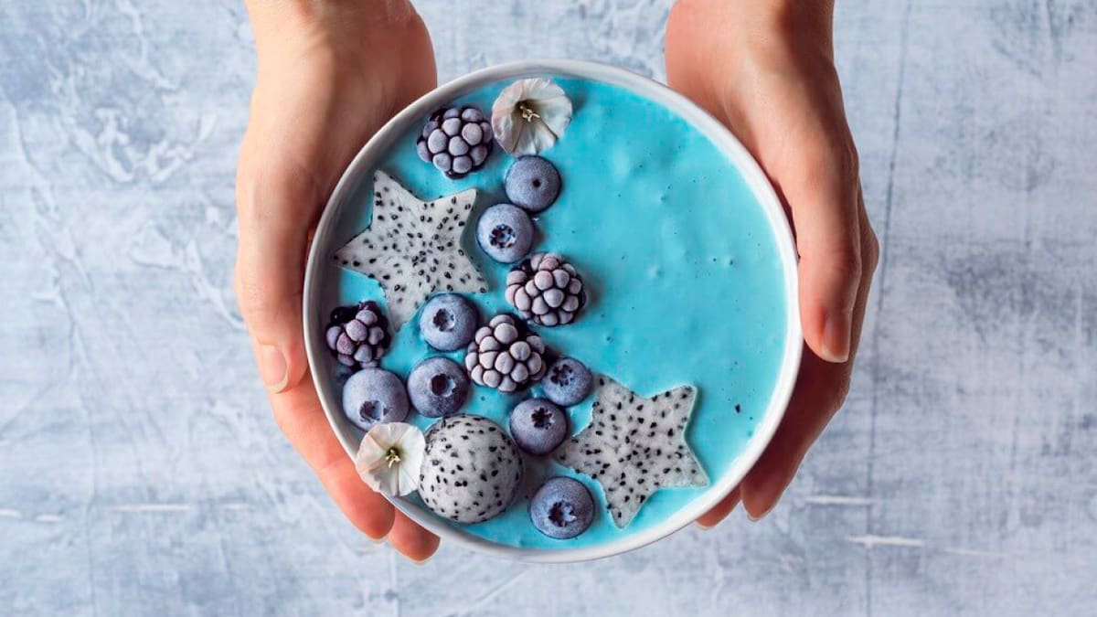 Espirulina azul. Foto: X