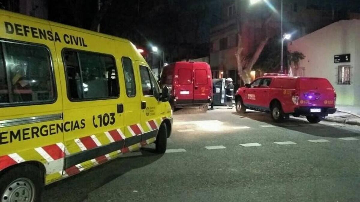 Esquina donde hallaron el cuerpo de una mujer en Villa Devoto