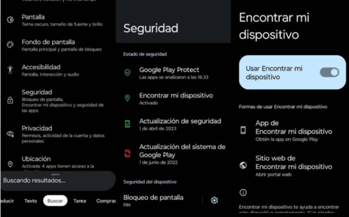Esta es la función que debes activar si tu celular tiene el sistema operativo Android. Fuente: Web.