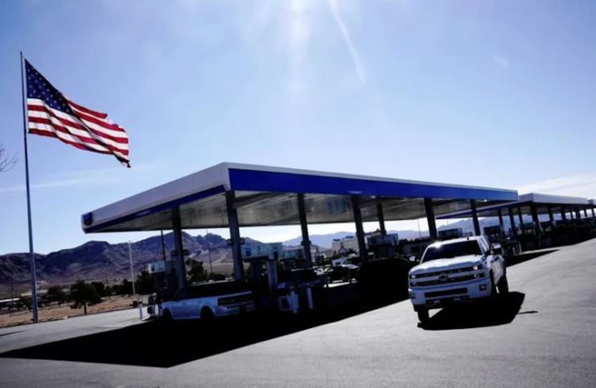 Estación de servicio en Estados Unidos. Foto: REUTERS.