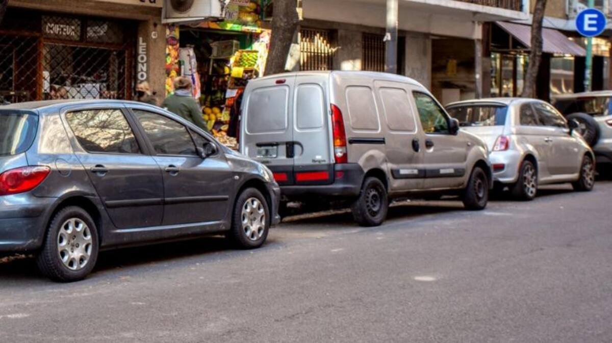 Estacionamiento en la Ciudad. Foto: NA.