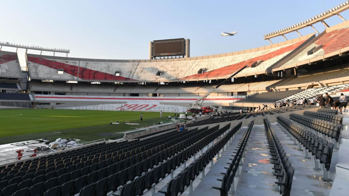 Estadio Monumental. Foto: NA.