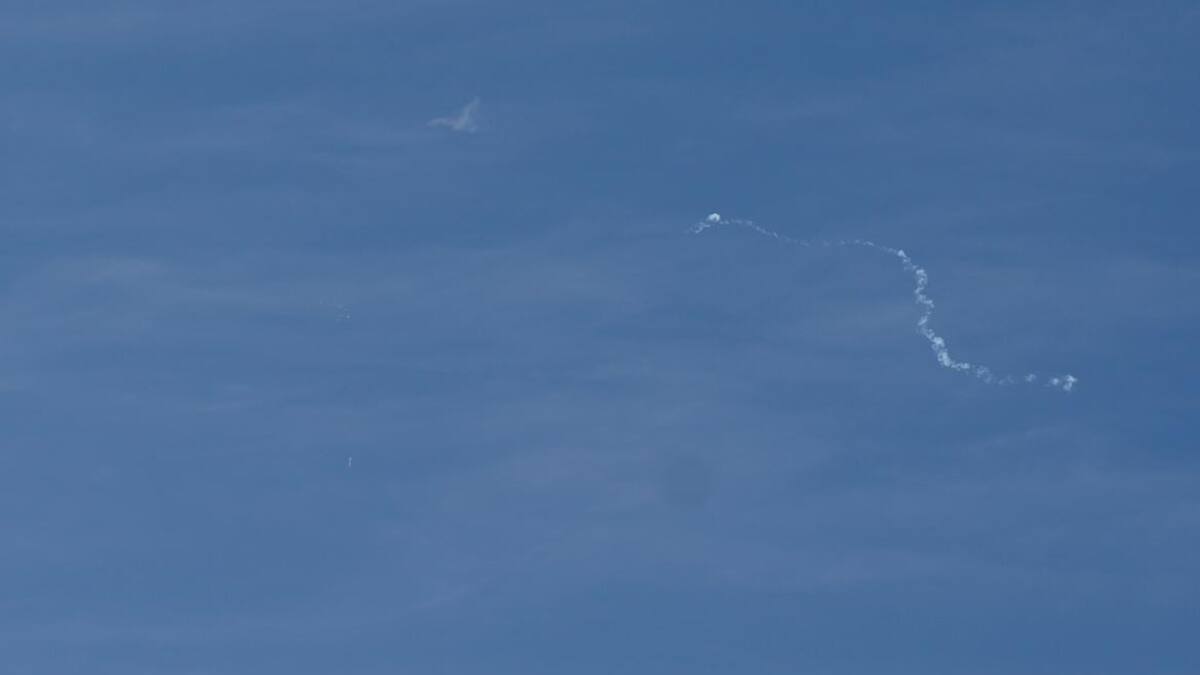 Estados Unidos derribó el globo espía chino_Reuters