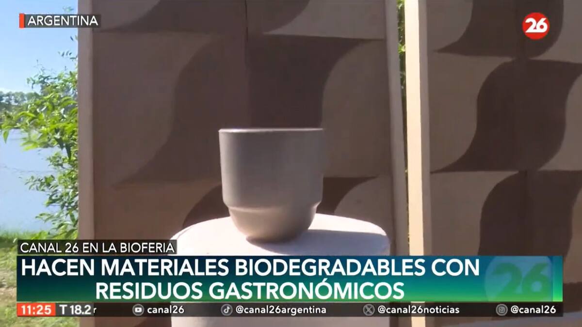 Etimo Biomateriales, la empresa nacional que recicla residuos orgánicos. Foto: Captura de video.