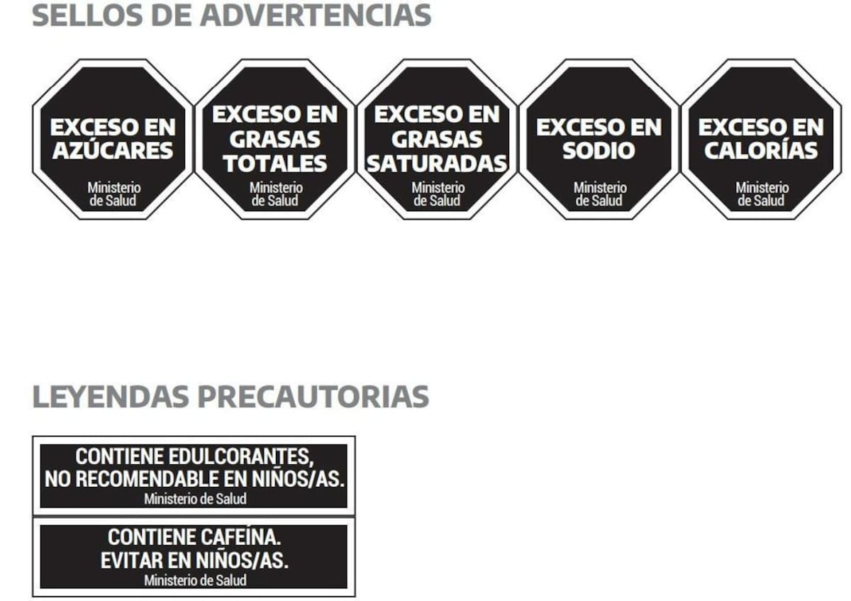 Etiquetado Frontal Foto Boletín Nac