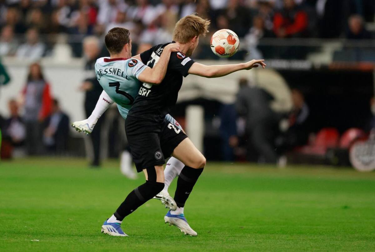 Europa League, Eintracht Frankfurt vs. West Ham. Foto: REUTERS.