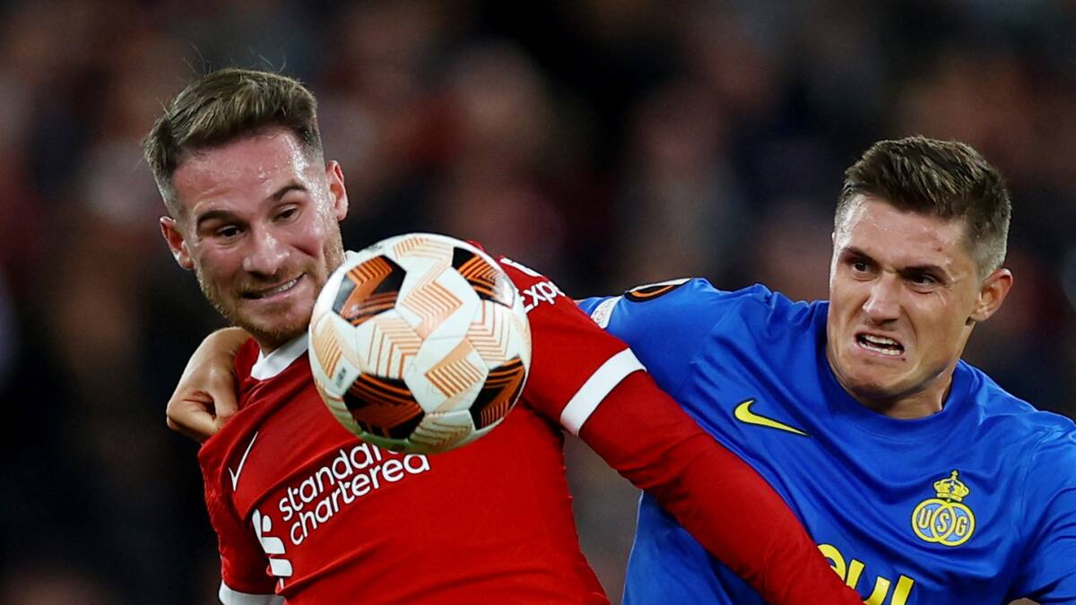 Europa League, Liverpool vs. Union Saint Gilloise. Foto: REUTERS.