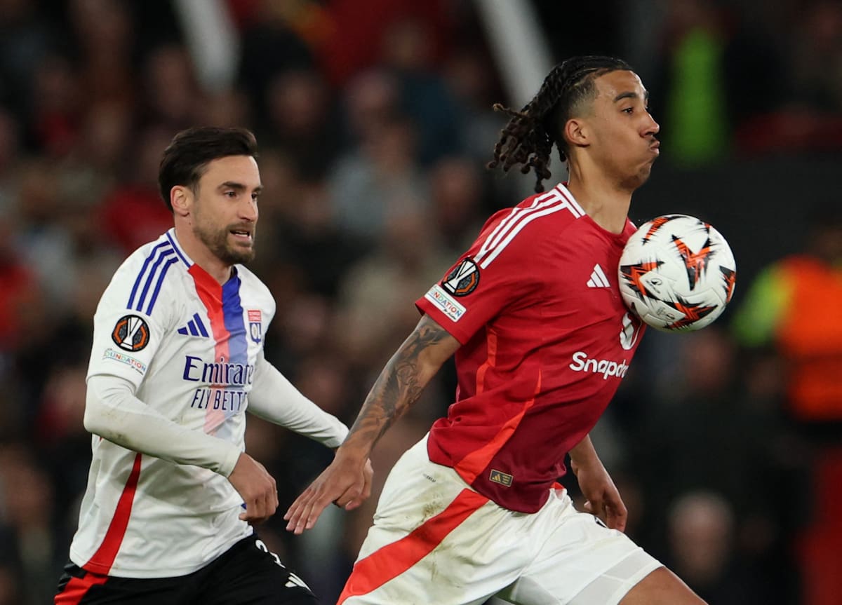 Europa League, Manchester United vs. Lyon. Foto: REUTERS.